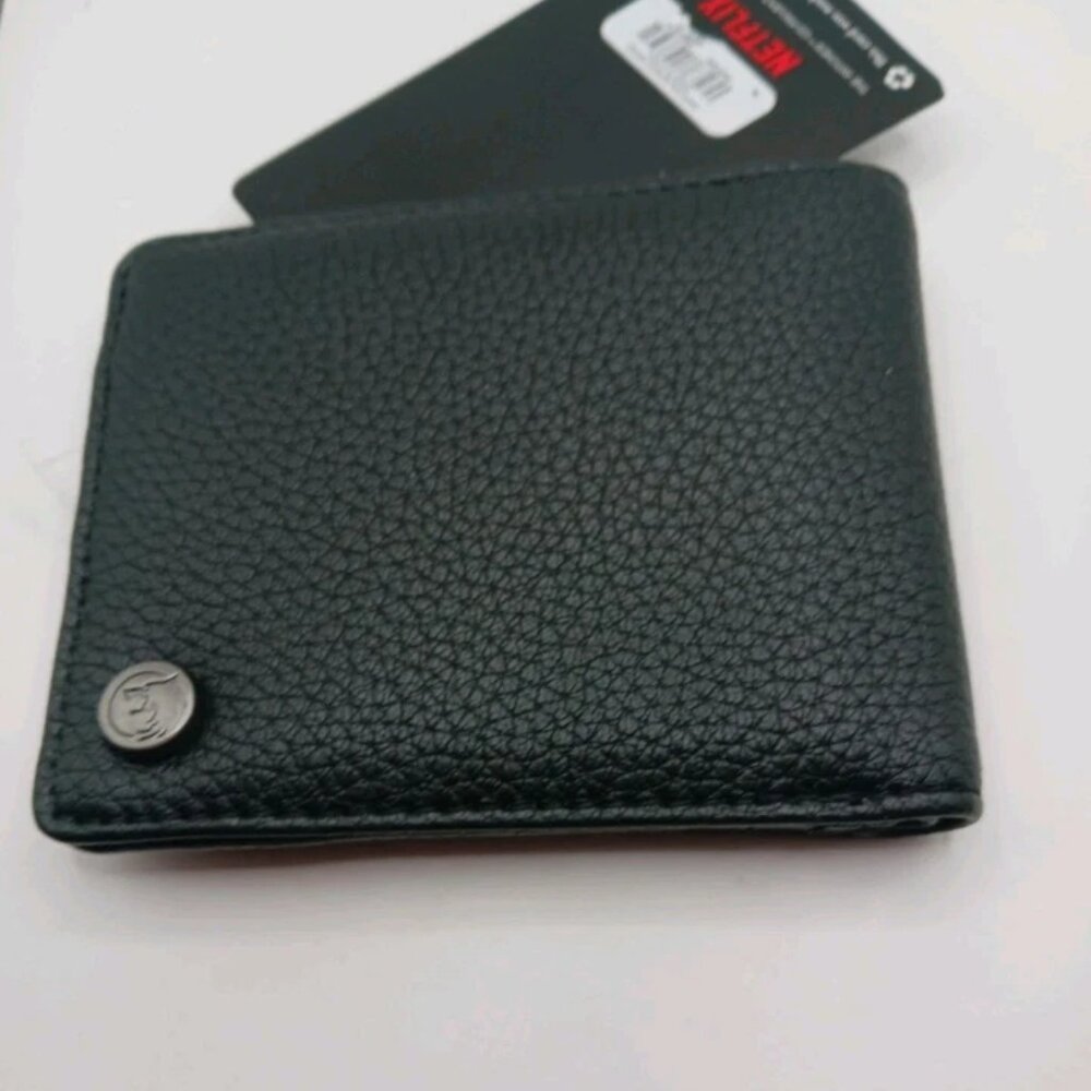 The Witcher Kaer Morhen Logo Bifold Wallet -New With Tags Black - Picture 6 of 9